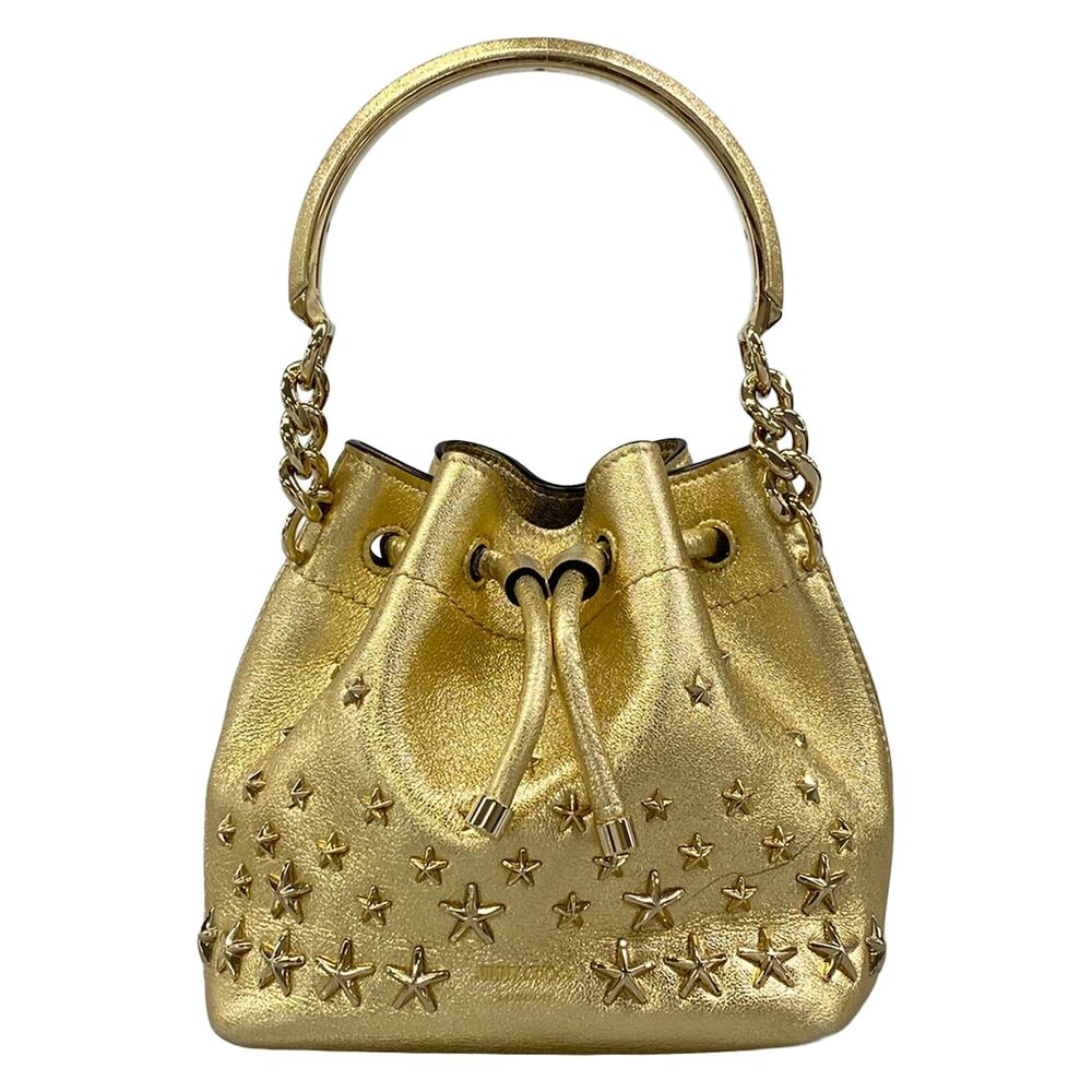 Jimmy Choo Bonbon Handbag Leather Hardware